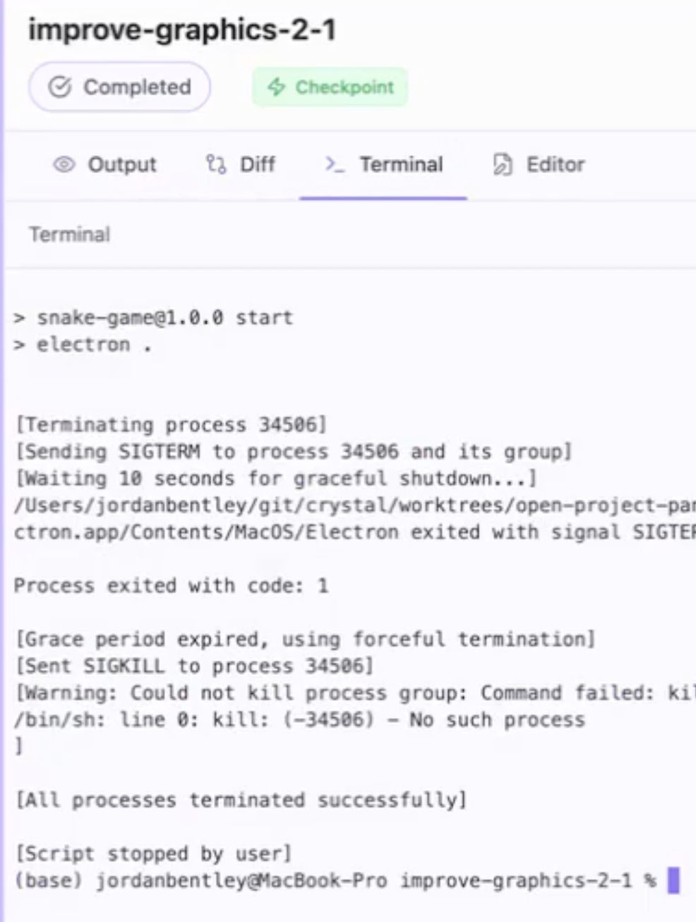 Crystal Terminal-1
